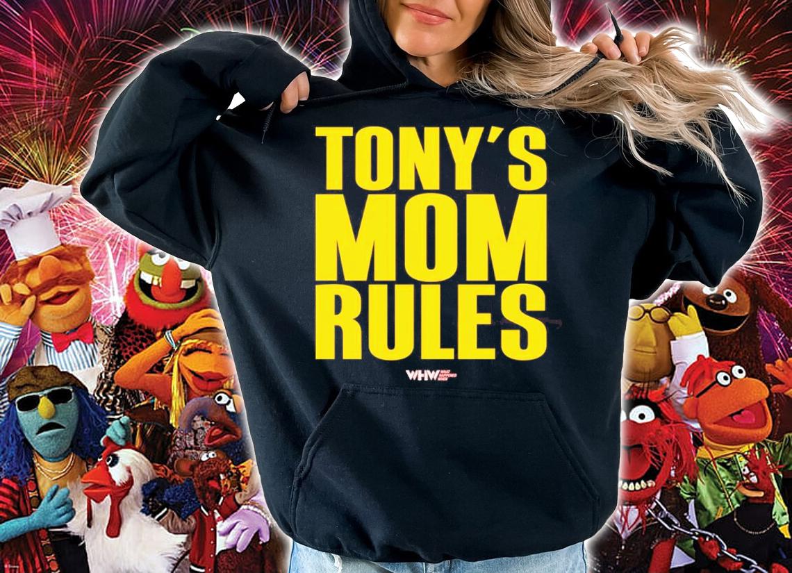 Tony's Mom Rules shirt, hoodie, sweater and tank top t-shirt