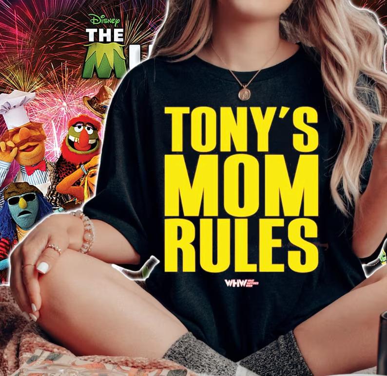 Tony's Mom Rules shirt, hoodie, sweater and tank top t-shirt