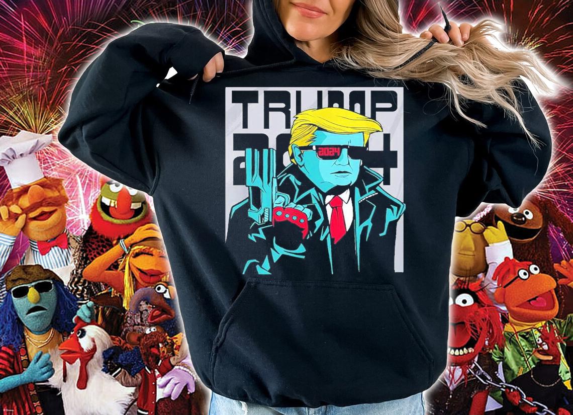 Trump MAGA 2024 Patriot POTUS Republican USA Terminator shirt t-shirt hoodie