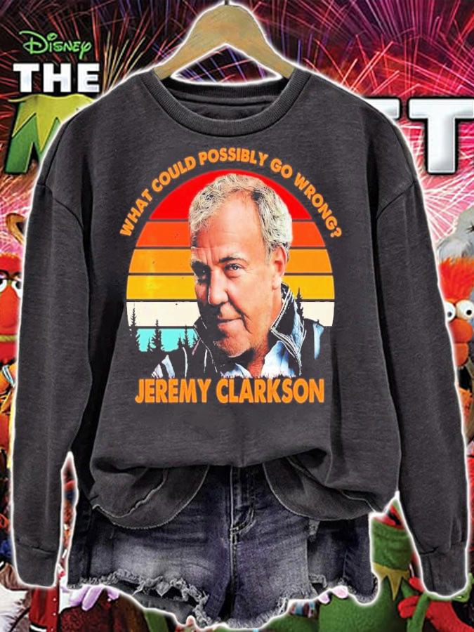 What Could Possibly Go Wrong Jeremy Clarkson Vintage Shirt t-shirt sweatshirt