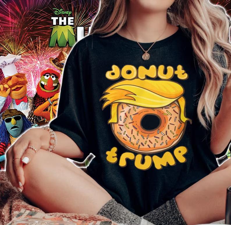 Donut Trump Anti Donald Trump t-shirt woman shirt