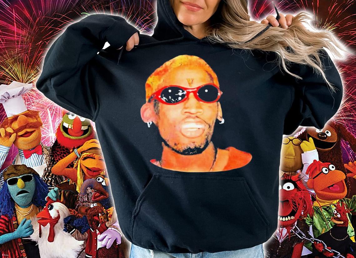 Stockx Vlone Dennis Rodman Airbrush Tristan Thompson T-Shirt t-shirt