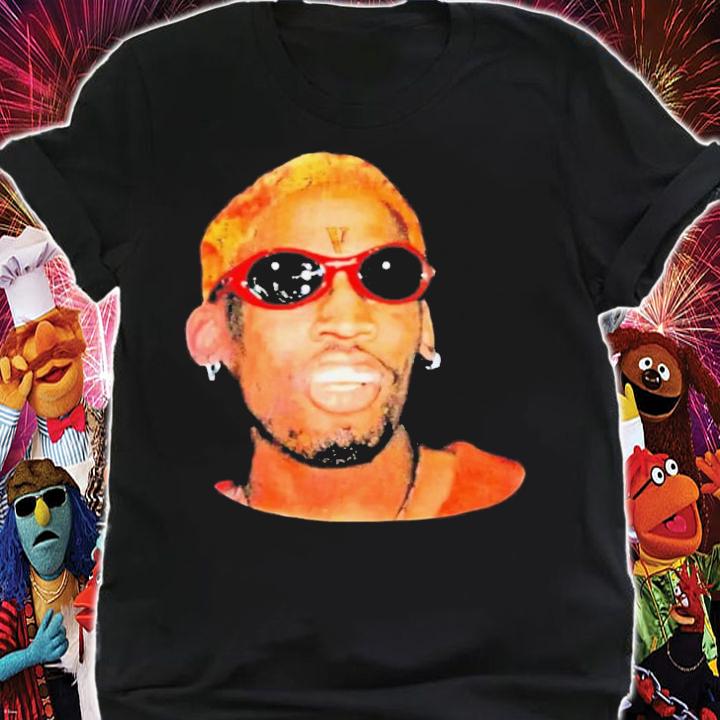 Stockx Vlone Dennis Rodman Airbrush Tristan Thompson T-Shirt t-shirt