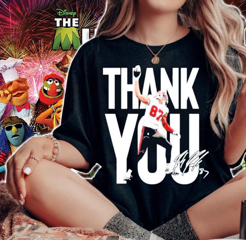 Thank You Rob Gronkowski 87 Signature Shirt t-shirt woman shirt