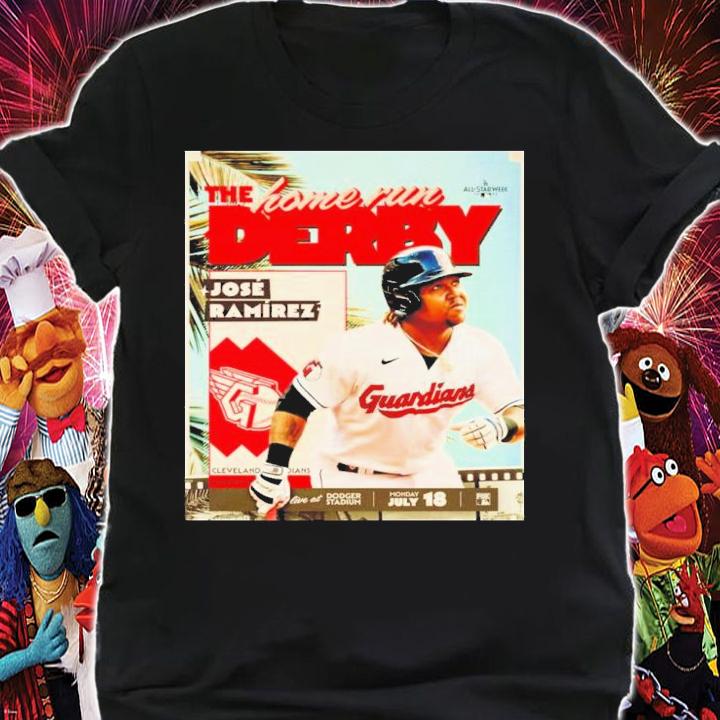 The Home Runs Derby Jose Ramirez Cleveland Guardians All Star-Game 2022 Shirt t-shirt shirt