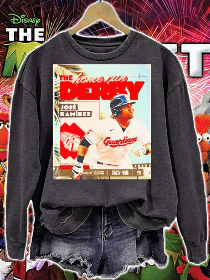 The Home Runs Derby Jose Ramirez Cleveland Guardians All Star-Game 2022 Shirt t-shirt sweatshirt