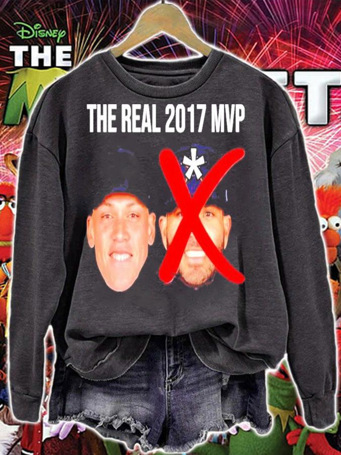 The Real 2017 MVP Aaron Judge Not Altuve Shirt t-shirt sweatshirt