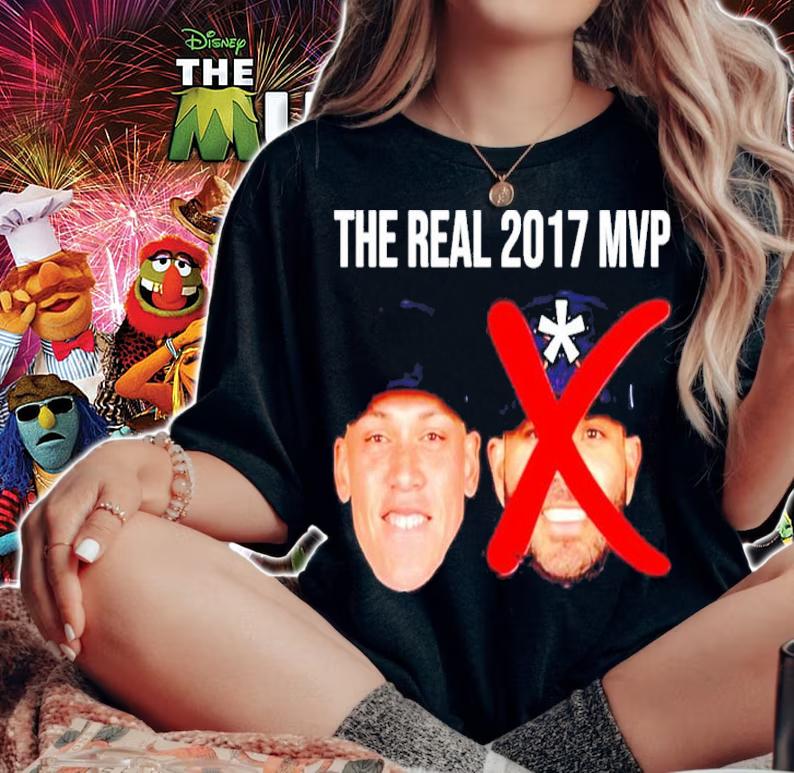 The Real 2017 MVP Aaron Judge Not Altuve Shirt t-shirt woman shirt