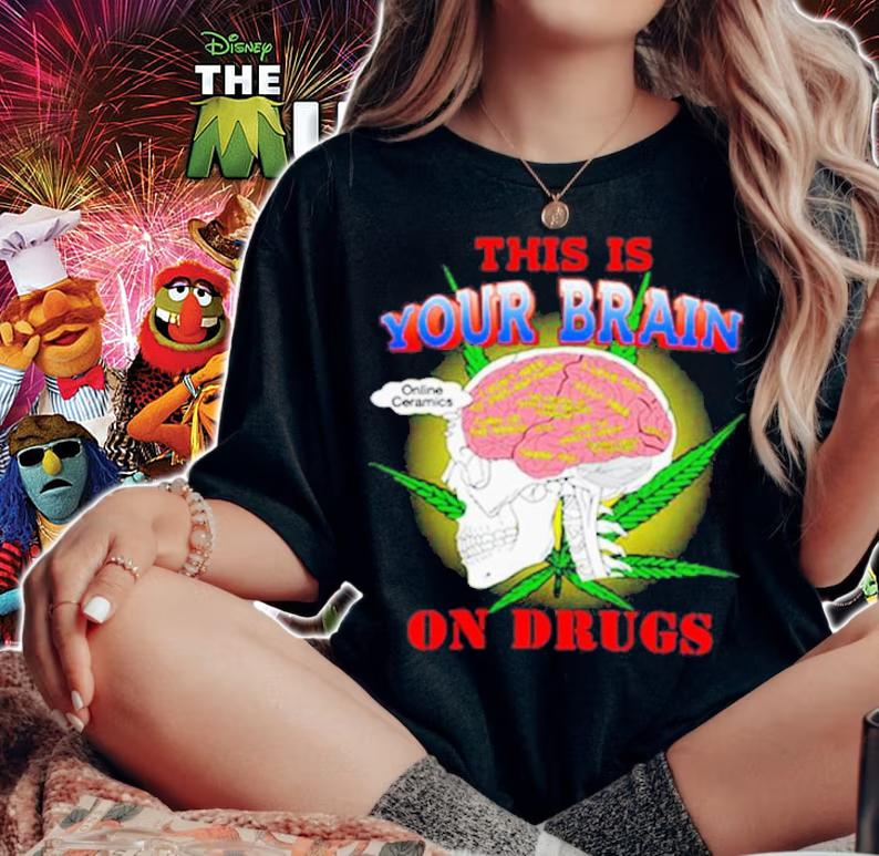This Is Your Brain On Drugs Higher Than Heaven Shirt t-shirt woman shirt