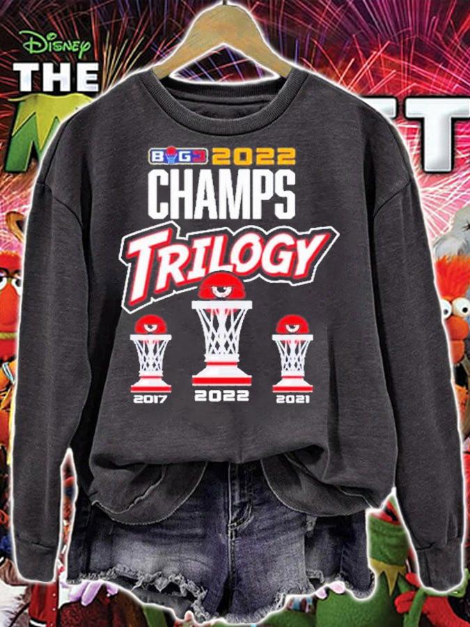 Trilogy 2022 BIG3 Champions 2017-2022 T-Shirt t-shirt