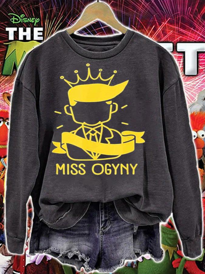 Trump Misogynist Miss Ogyny T-Shirt t-shirt
