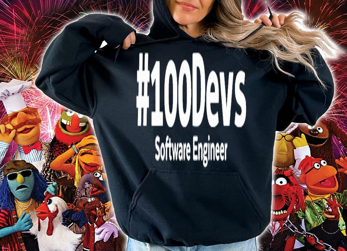 100Devs Software Engineer T-Shirt t-shirt hoodie