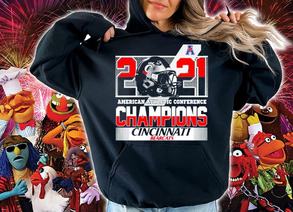 2021 American Athletic Conference Champions Cincinnati Bearcats Shirt t-shirt