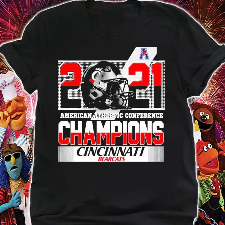 2021 American Athletic Conference Champions Cincinnati Bearcats Shirt t-shirt