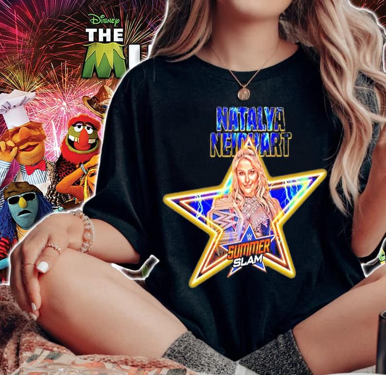 2022 Natalya Neidhart SummerSlam WWE T-Shirt t-shirt