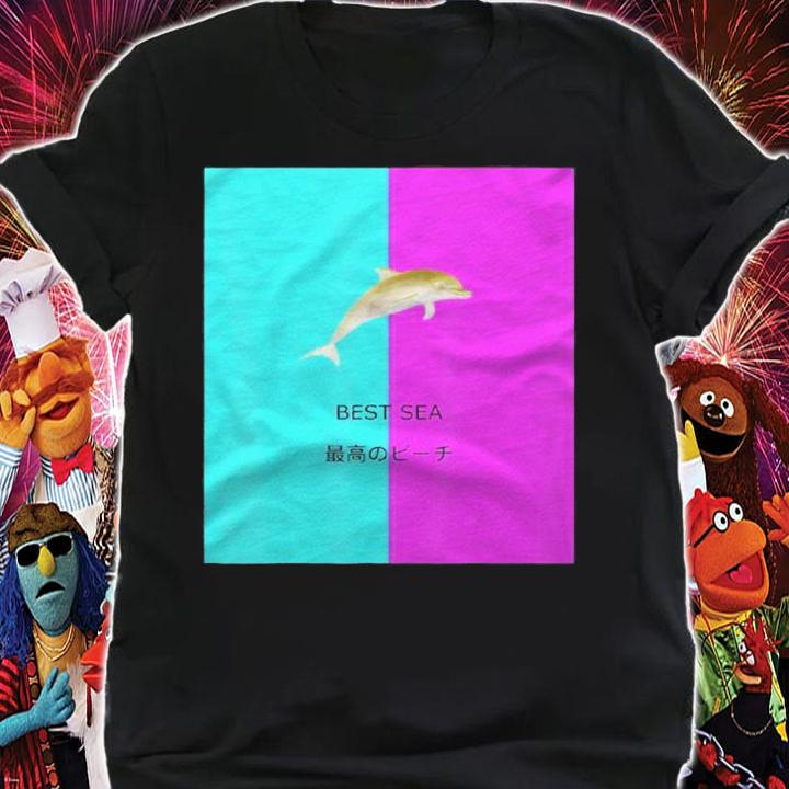 90S Aesthetic Vaporwave Style Inspired Dolphin Shirt t-shirt shirt