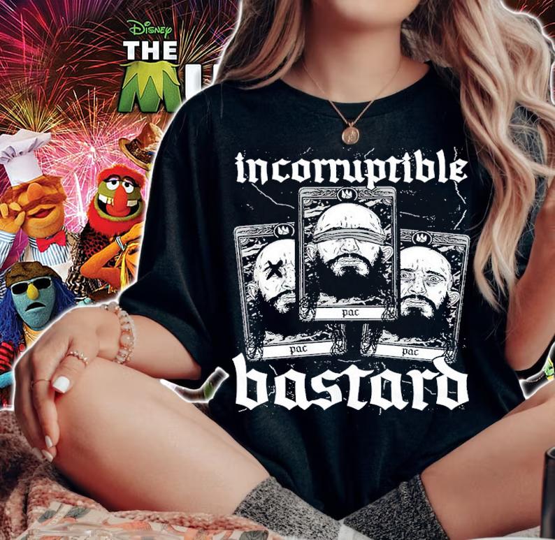 All Elite Wrestling PAC Incorruptible Bastard Shirt t-shirt woman shirt