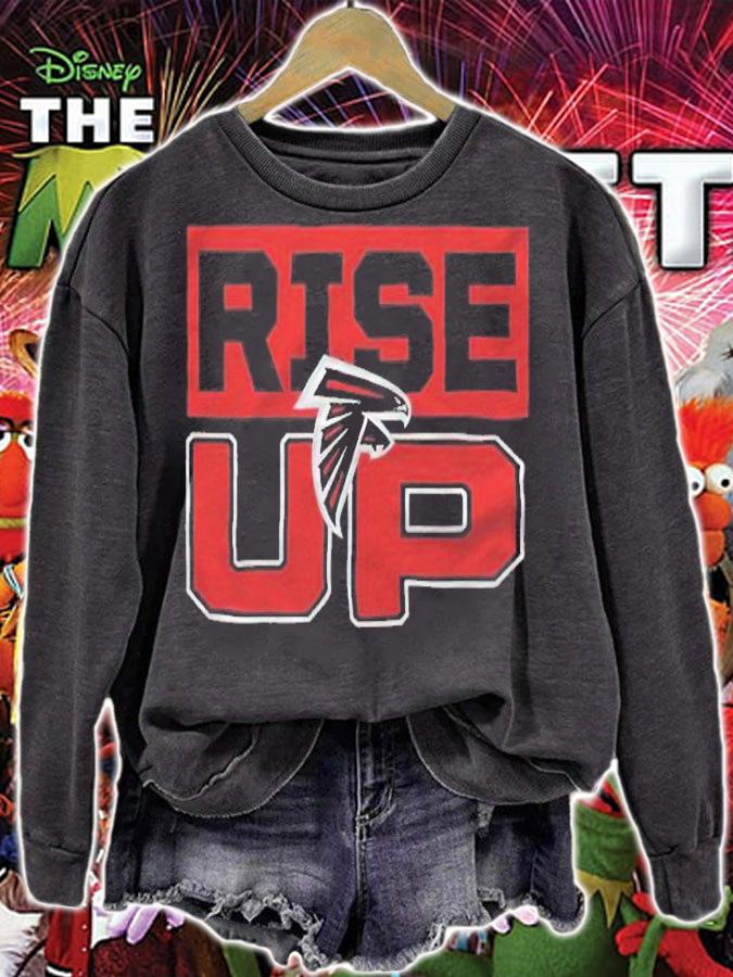 Atlanta Falcons rise up 2022 T-shirt t-shirt sweatshirt