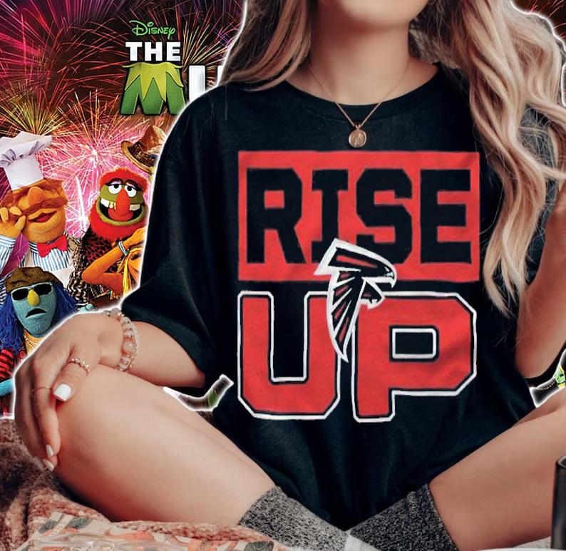 Atlanta Falcons rise up 2022 T-shirt t-shirt woman shirt