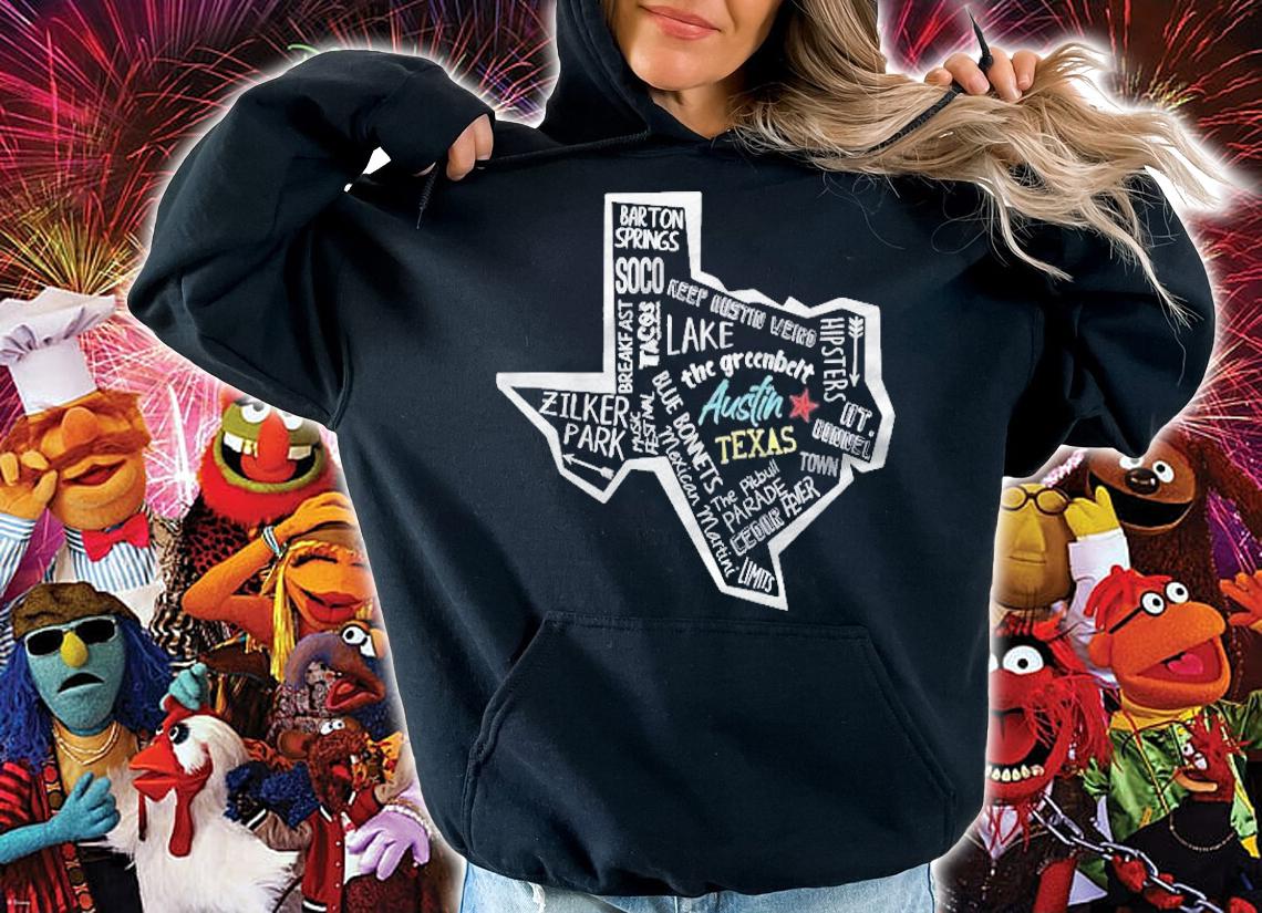 Austin Texas Poster Gift Austin Texas Souvenir T-shirt t-shirt