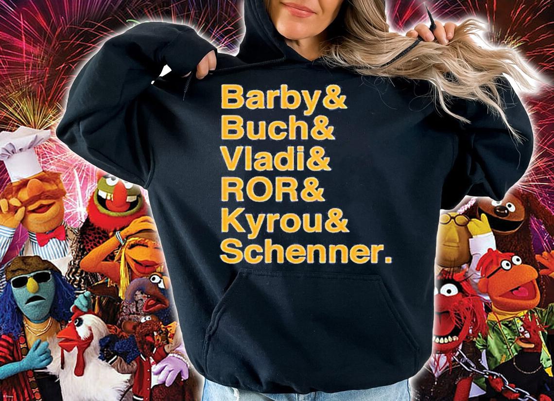 Barby And Buch And Vladi And Ror And Schenner And Kyrou T-Shirt t-shirt