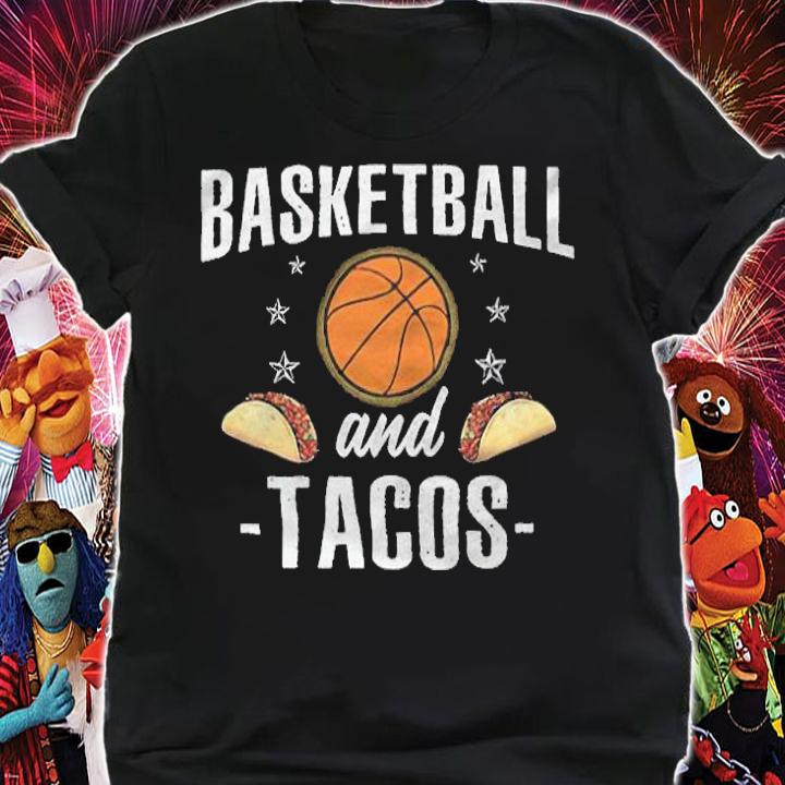 Basketball and tacos T-shirt t-shirt