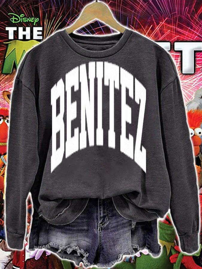Benitez Name Family Vintage Retro Arch Funny T-Shirt t-shirt sweatshirt