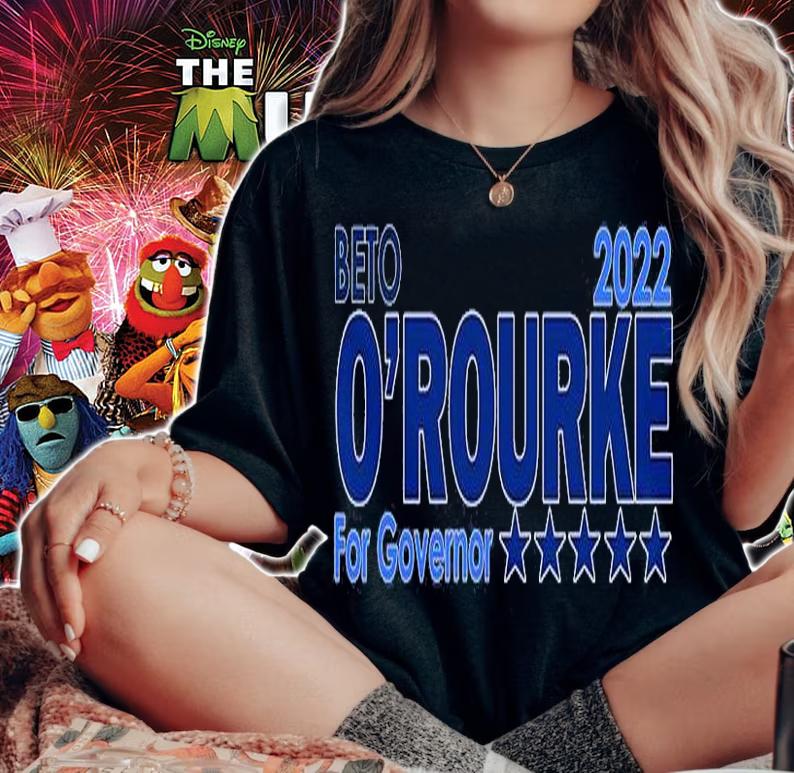 Beto Orourke 2022 Beto For Texas Beto For Governor T-Shirt t-shirt