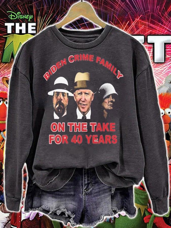 Biden Crime Family On The Take For 40 Years t-shirt
