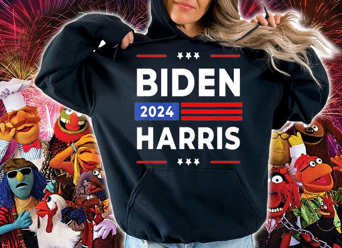 Biden Harris 2024 President American Flag Joe Biden Kamala TShirt T-Shirt t-shirt