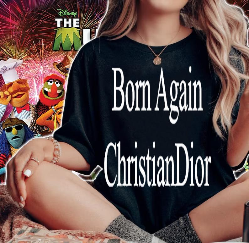 Born Again Christian Dior T-Shirt t-shirt