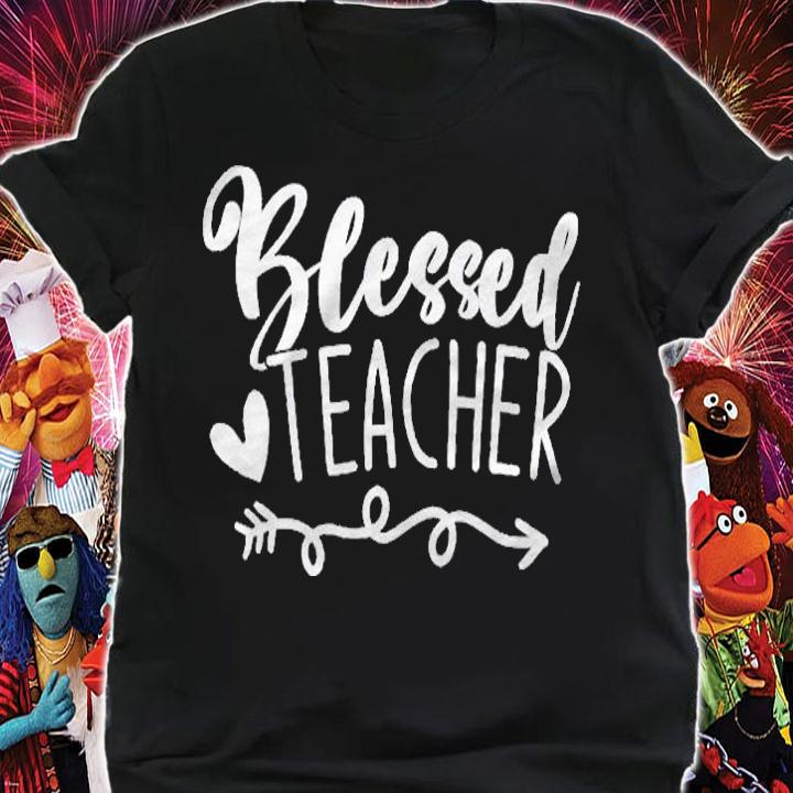 Blessed Teacher Christian For Teaching Shirt t-shirt shirt
