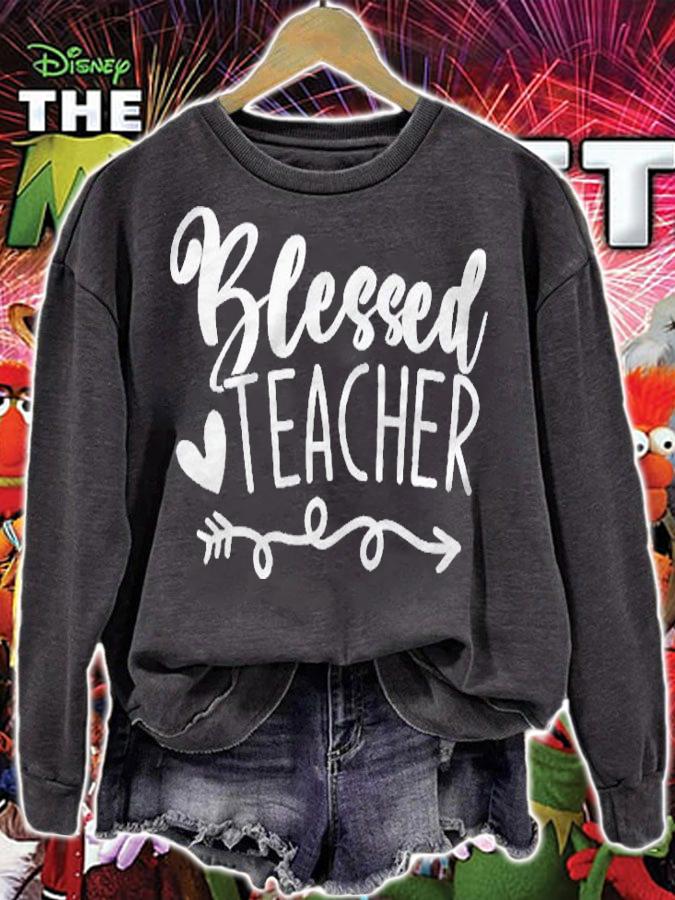 Blessed Teacher Christian For Teaching Shirt t-shirt sweatshirt