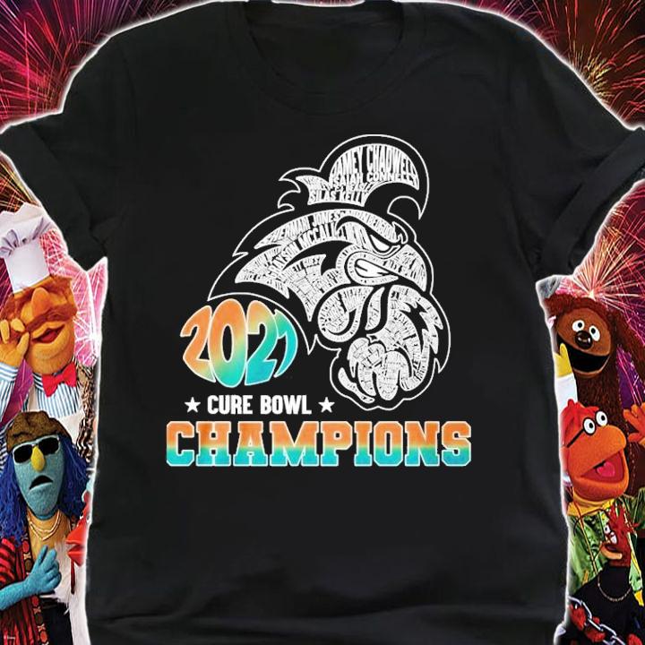 Coastal Carolina Chanticleers 2021 Cure Bowl Champions Shirt t-shirt