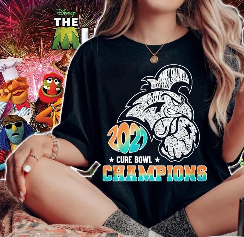 Coastal Carolina Chanticleers 2021 Cure Bowl Champions Shirt t-shirt