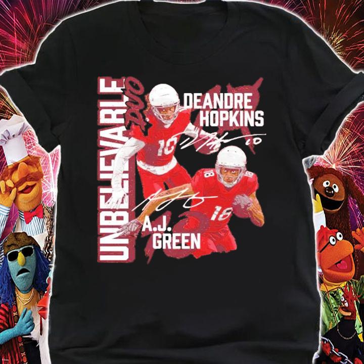 Deandre Hopkins And A.J. Green Unbelievable Duo Arizona Football Shirt t-shirt shirt