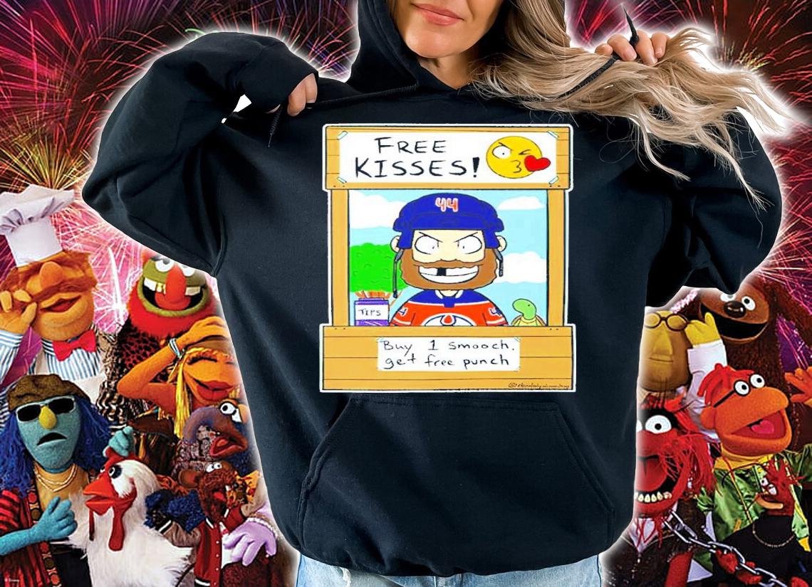 Kass Kiss Free Kisses Buy 1 Smooch Get Free Punch Shirt t-shirt hoodie