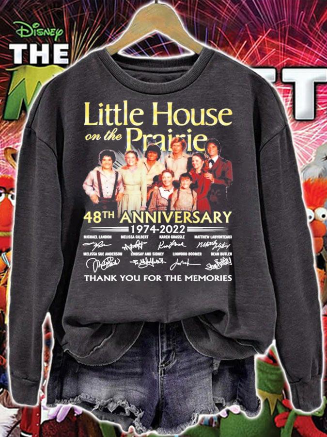 Little House On The Prairie 48th Anniversary 1974-2022 Signatures Shirt t-shirt