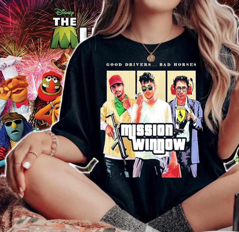 Mission Winnow Good Drivers Bad Horses GTA T-Shirt t-shirt