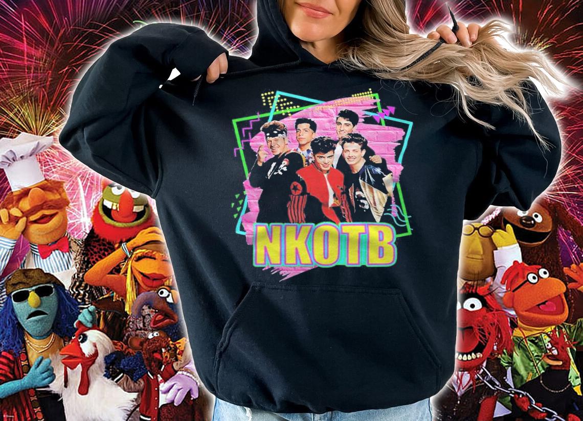 New Kids on the Block NKOTB logo T-shirt t-shirt hoodie