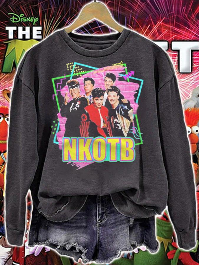 New Kids on the Block NKOTB logo T-shirt t-shirt sweatshirt