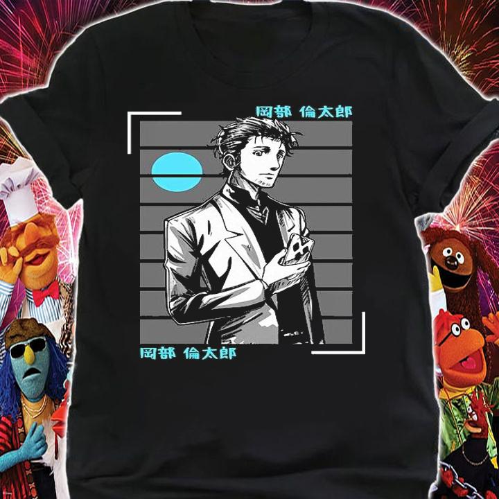 Okabe Rintarou in frame T-shirt t-shirt shirt