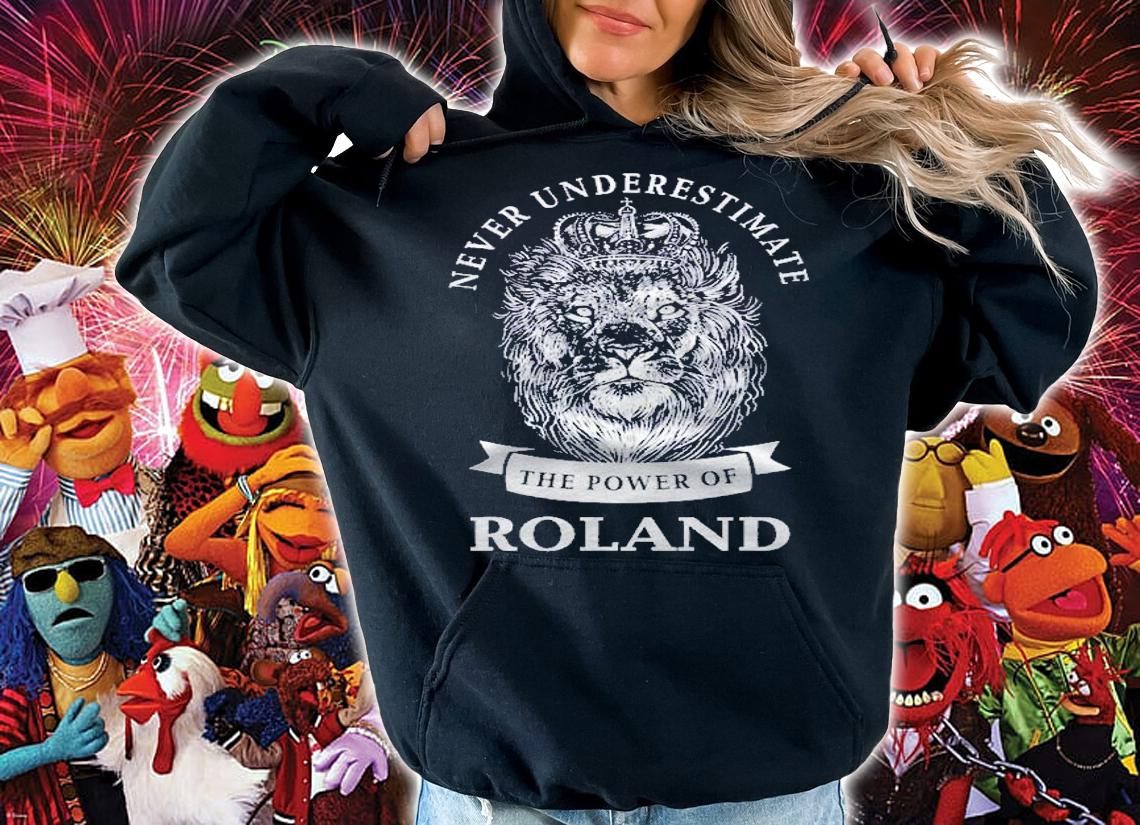 Roland Gift First Name Lion Shirt t-shirt hoodie