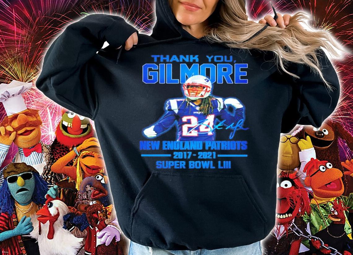 Stephon Gilmore Patriots 2017-2021 Thank You Gilmore New England Patriots 2017-2021 Super Bowl LIII Short Thank You For The Memories Shirt t-shirt hoodie