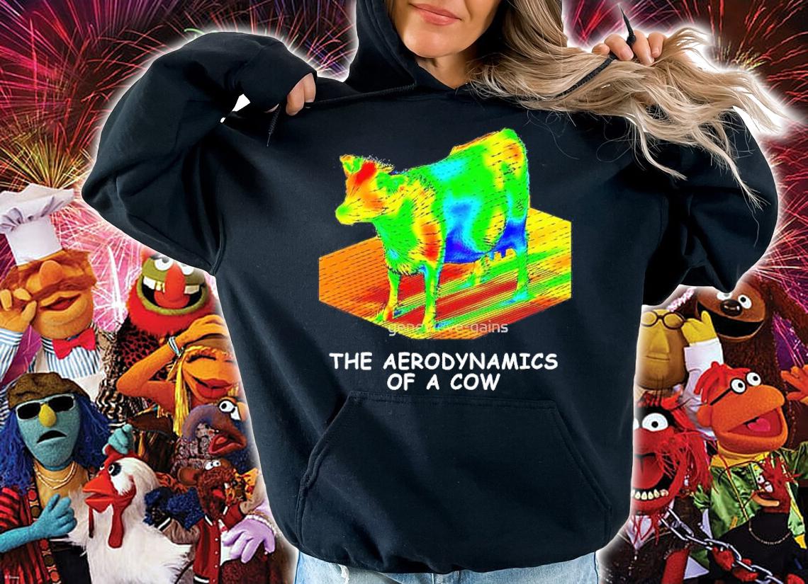 The Aerodynamics Of A Cow Shirt t-shirt