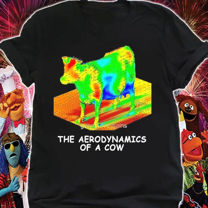 The Aerodynamics Of A Cow Shirt t-shirt