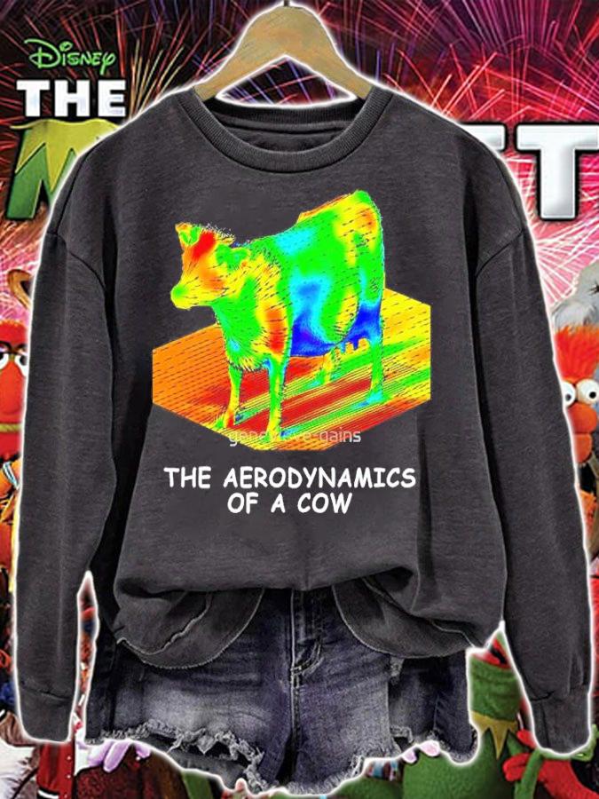 The Aerodynamics Of A Cow Shirt t-shirt
