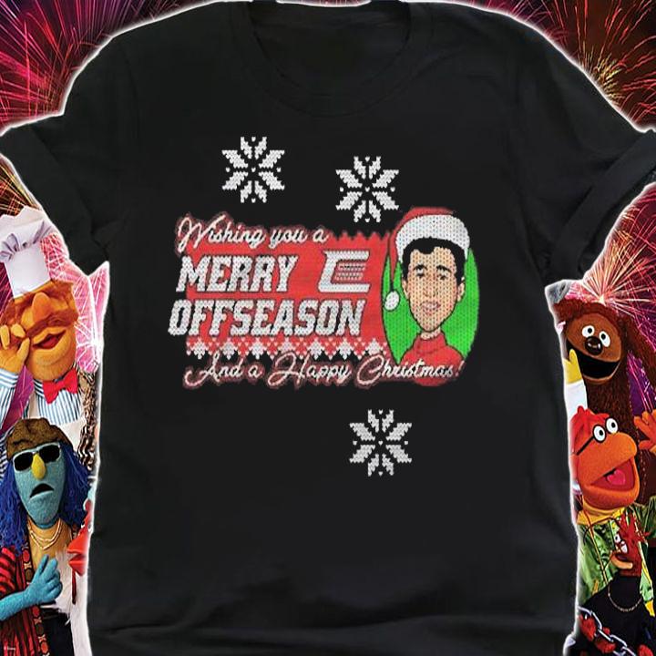 Chase Elliott Wishing You A Merry Offseason And A Happy Christmas Shirt t-shirt shirt