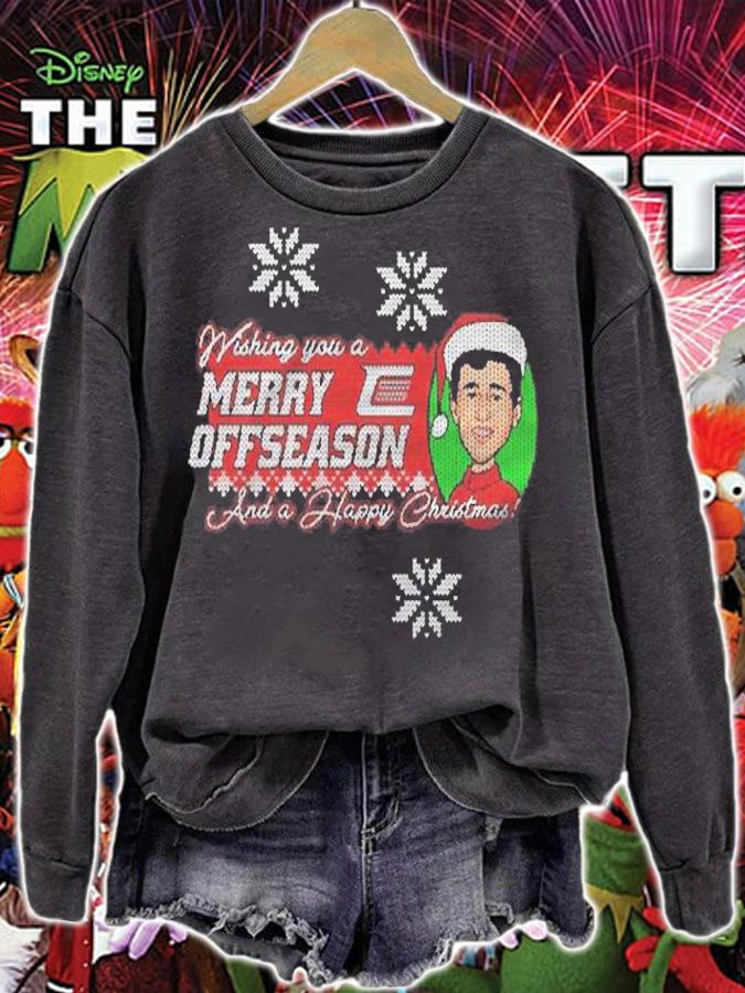 Chase Elliott Wishing You A Merry Offseason And A Happy Christmas Shirt t-shirt sweatshirt