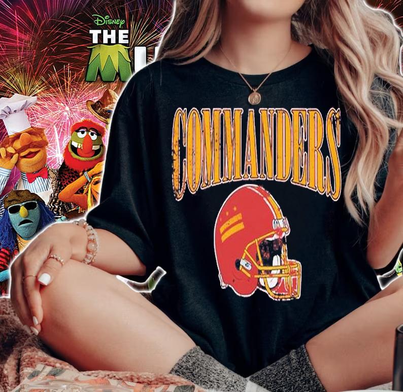 Commanders Football Helmet T-Shirt t-shirt woman shirt